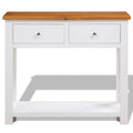 Solid Oak Wood Console Table M4638