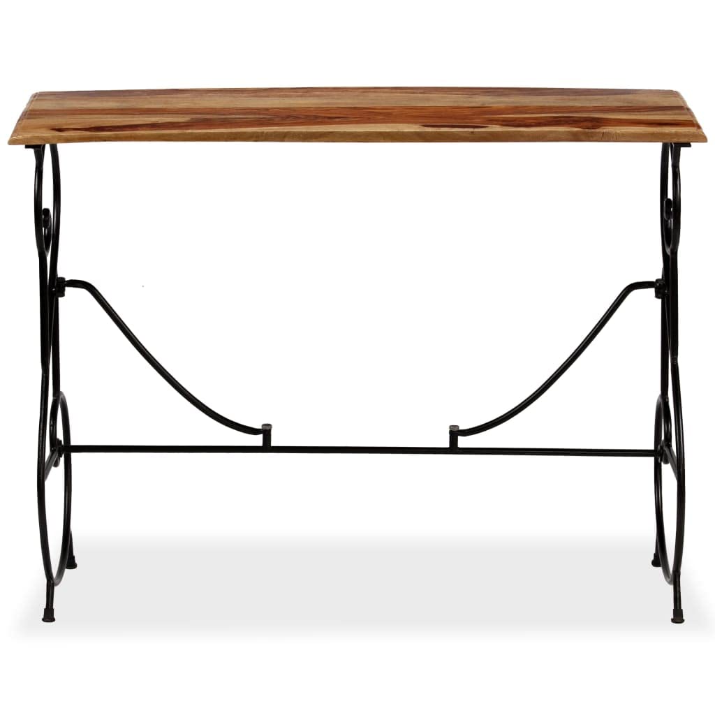 Solid Sheesham Wood Console Table D149