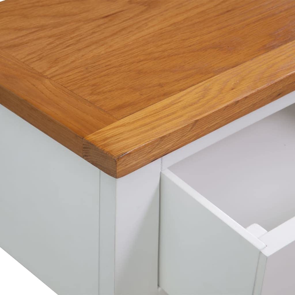 Solid Oak Wood Console Table M4638