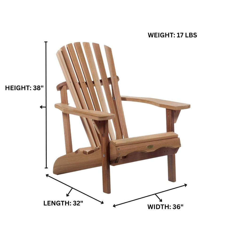3-Piece Cedar Chair and Table Set N72891