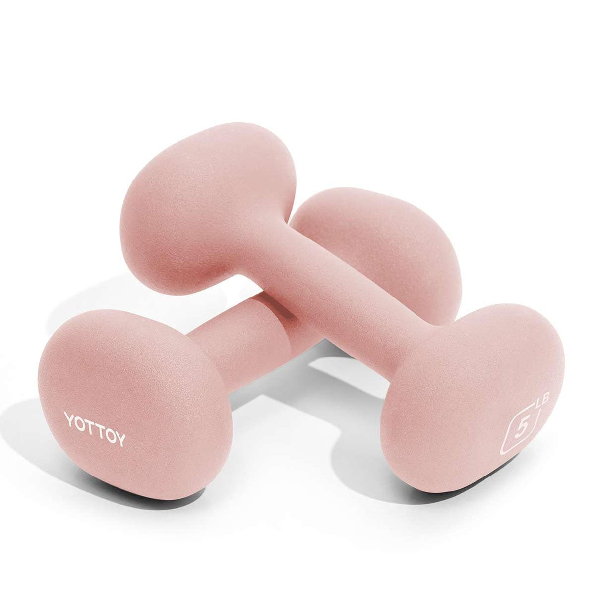 2-15 Pound Non-Slip Dumbbell Set of 2 M7407