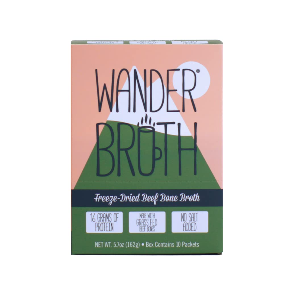 Freeze-Dried Grass-Fed Beef Bone Broth 10 Pack G383