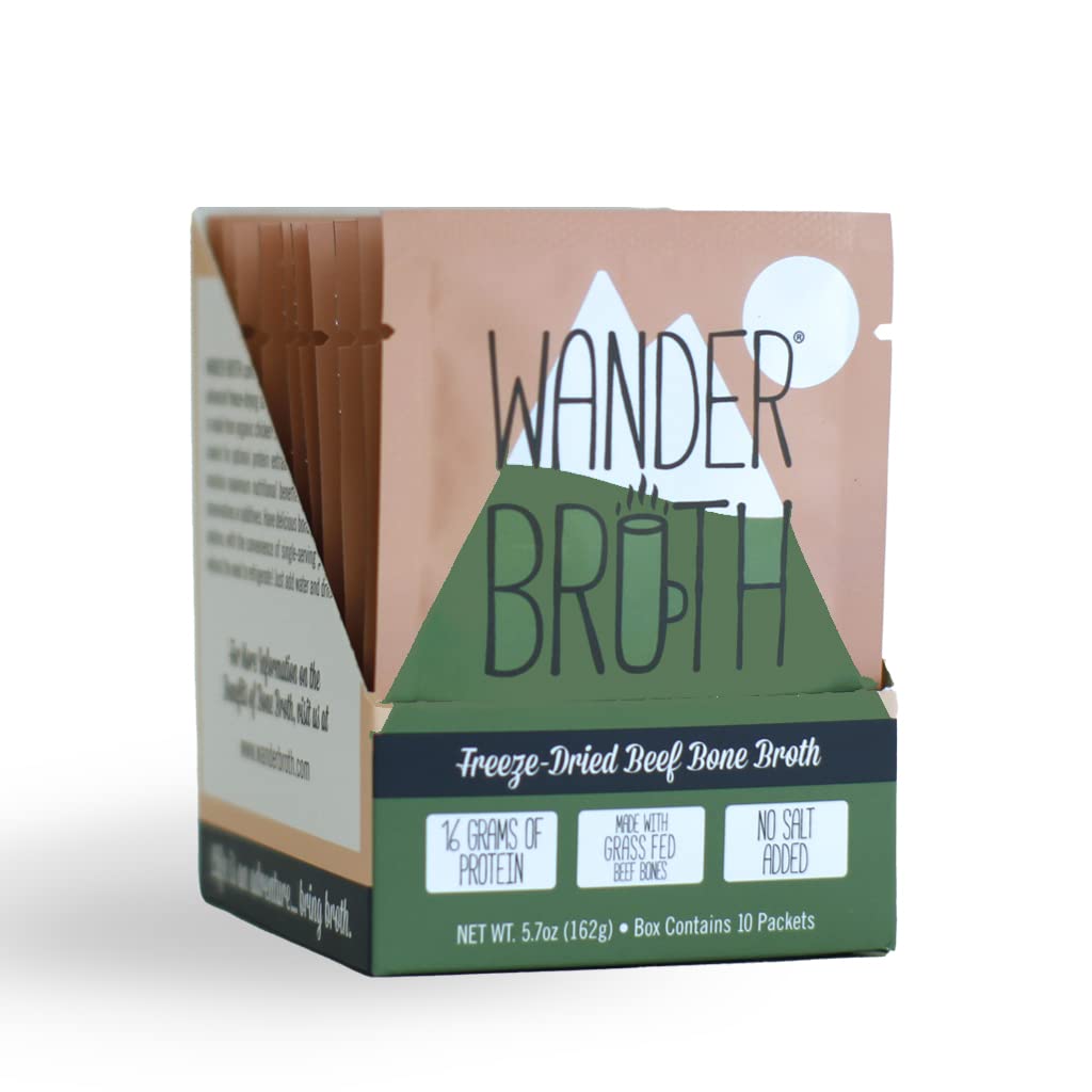 Freeze-Dried Grass-Fed Beef Bone Broth 10 Pack G383
