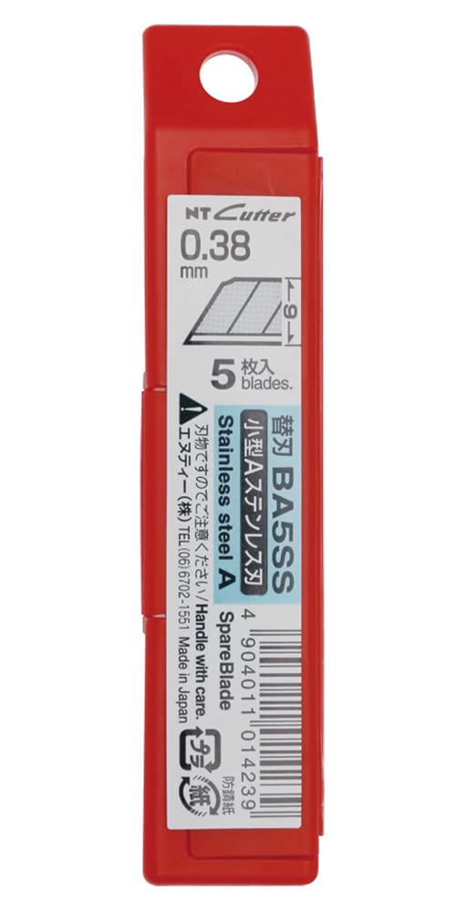 9mm Stainless Steel Snap-Off Blades 5-Blade Pack D691364