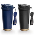2 Pack 17oz Insulated Stainless Steel Coffee Mug L3416