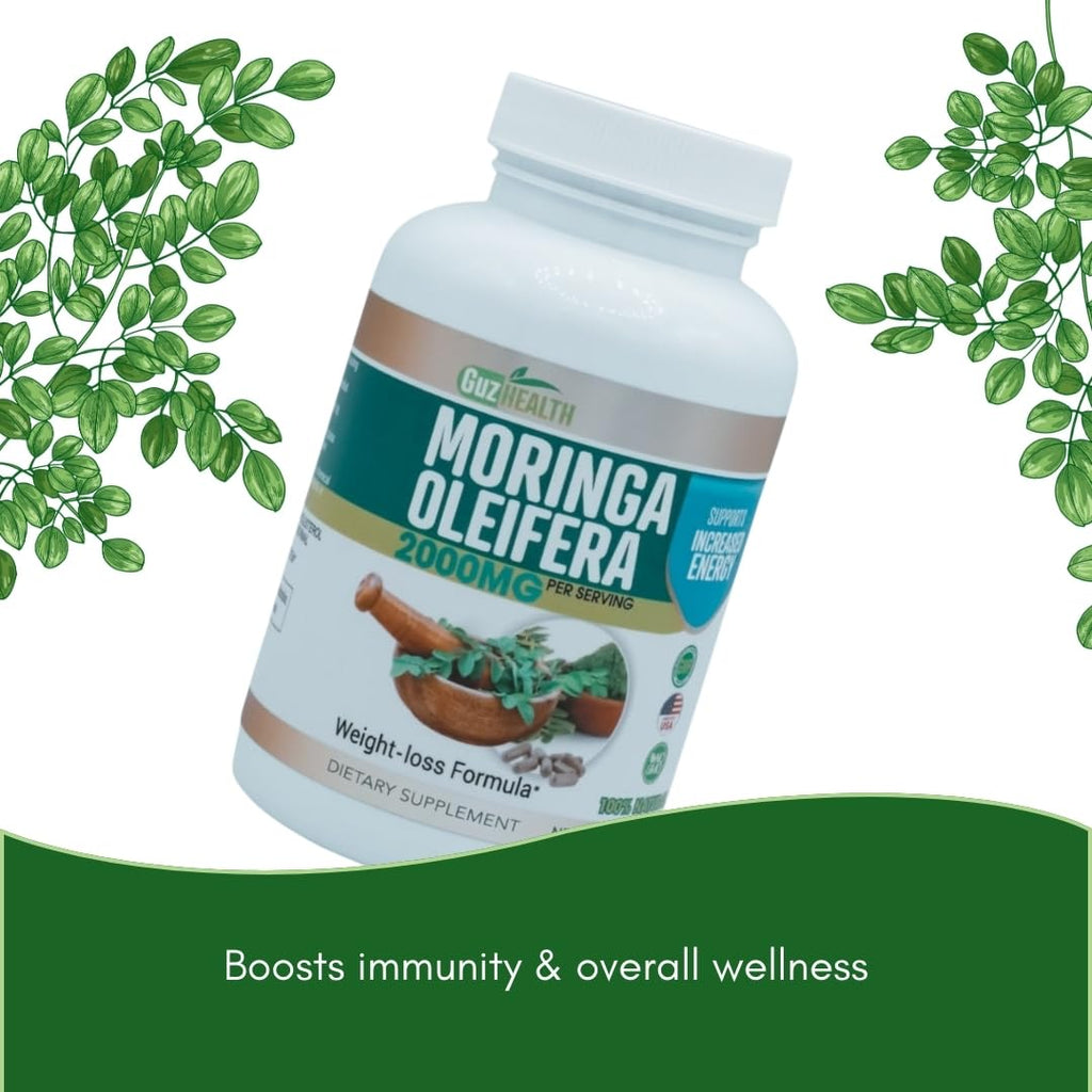 Moringa Oleifera 2000mg Capsules 120 Count C1021