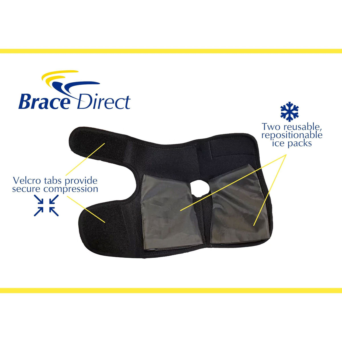 Short CAM Walker Boot with Reusable Ice Pack Z5401