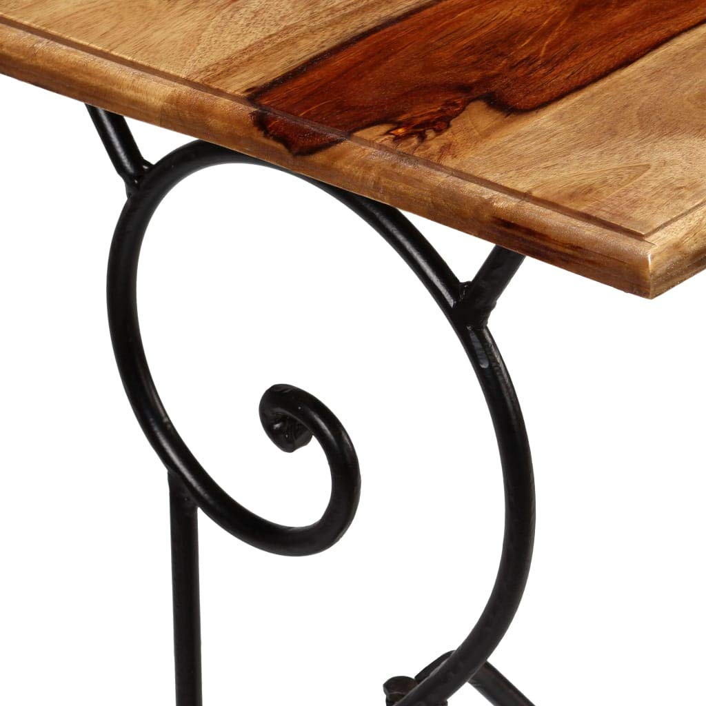 Solid Sheesham Wood Console Table D149