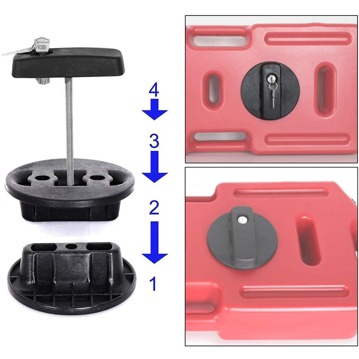 20L Gasoline Pack Mounting Bracket Kit (2pcs) A263