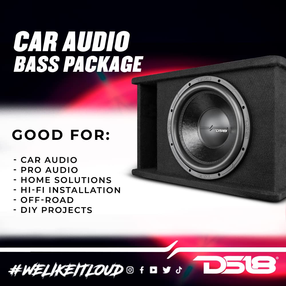 12" Single Subwoofer Loaded Enclosure Ported Box M5214