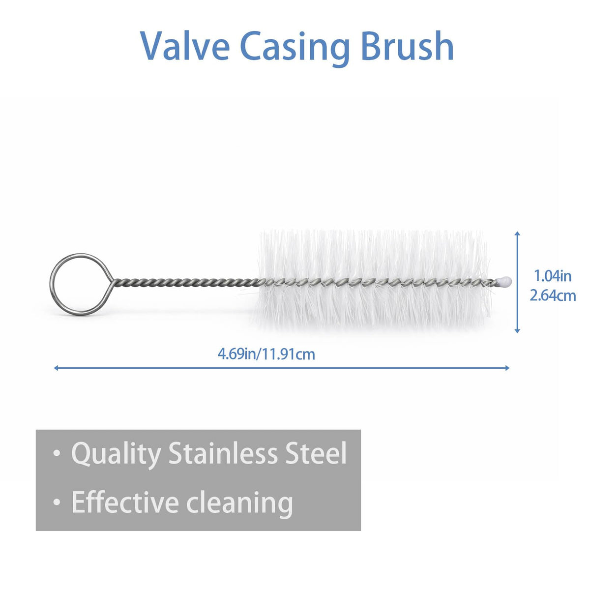 Trumpet Cleaning Kit with Valve Oil, Slide Grease, Brushes & Cloth L686414
