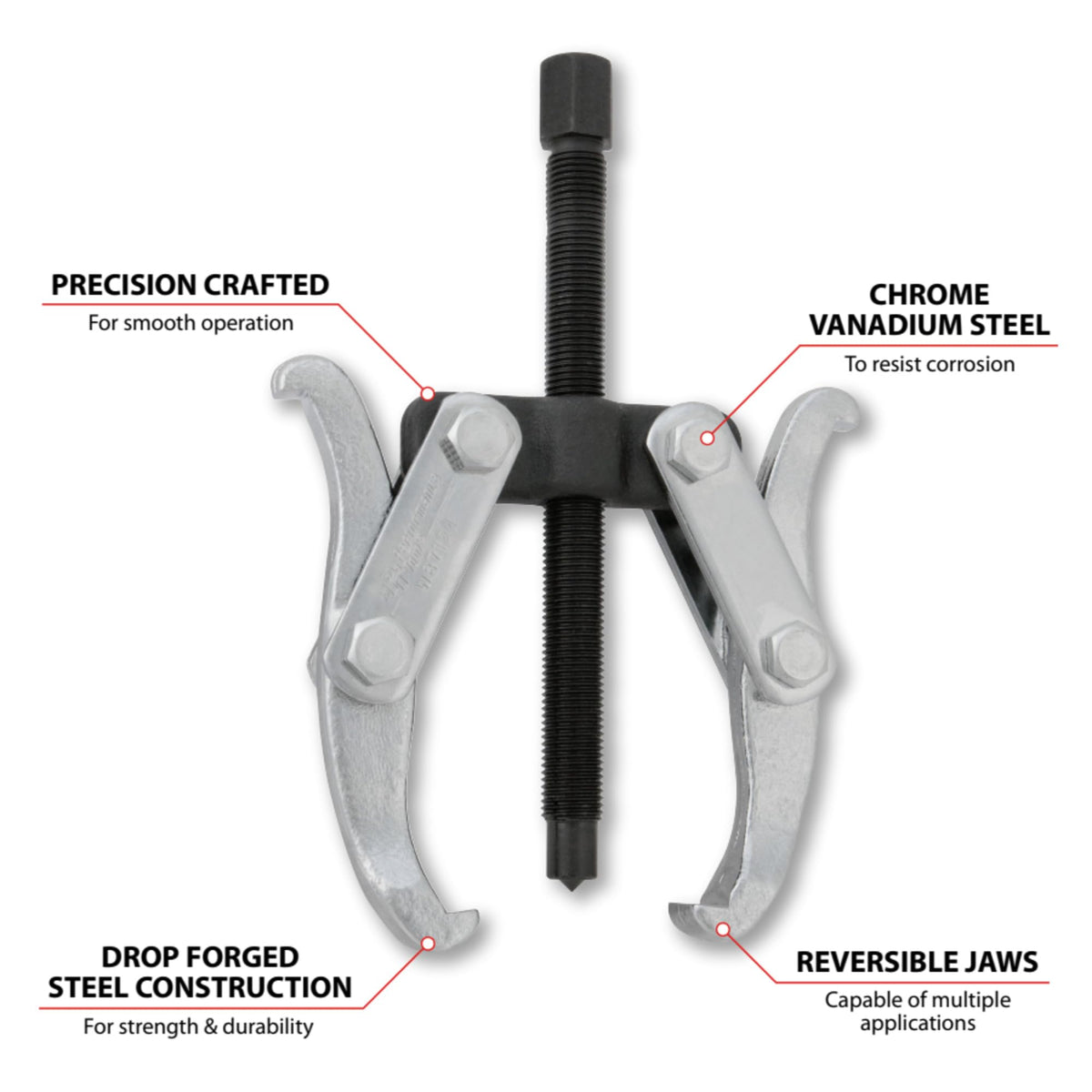 6 in. 2-Jaw Gear Puller H21480