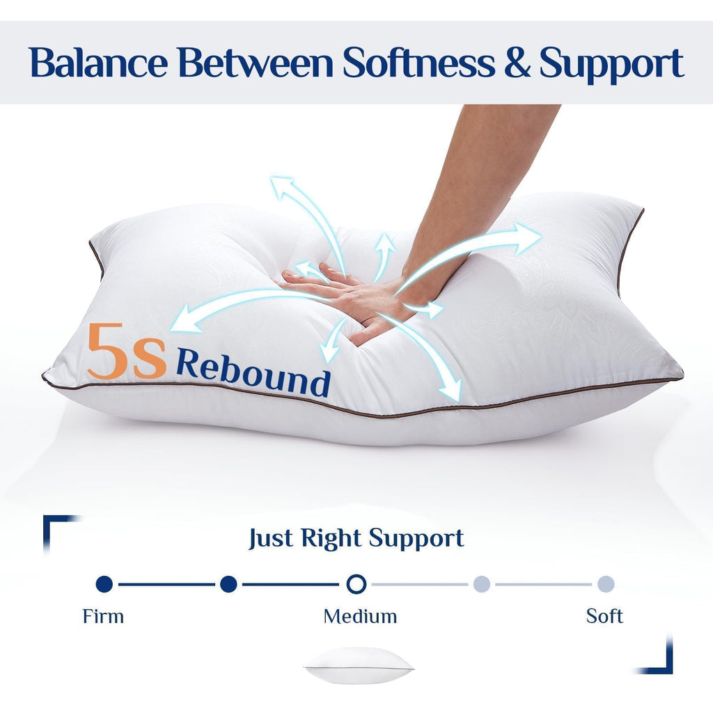 King Size Pillows 2 Pack Cooling Down Alternative J685