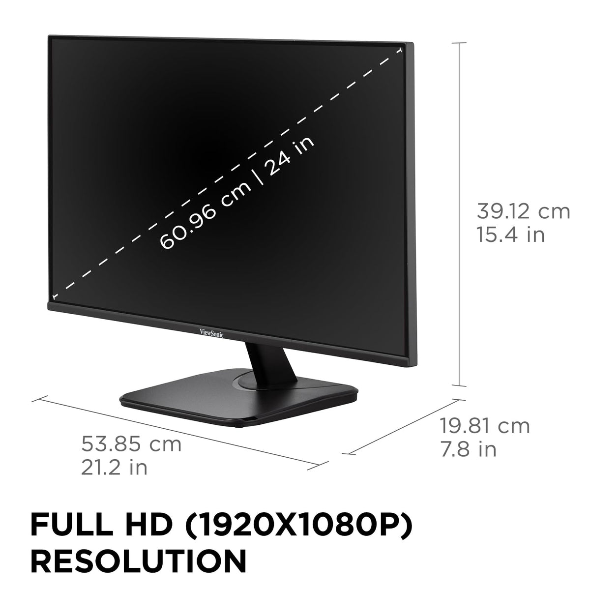 24 Inch 1080p IPS Computer Monitor Z415098