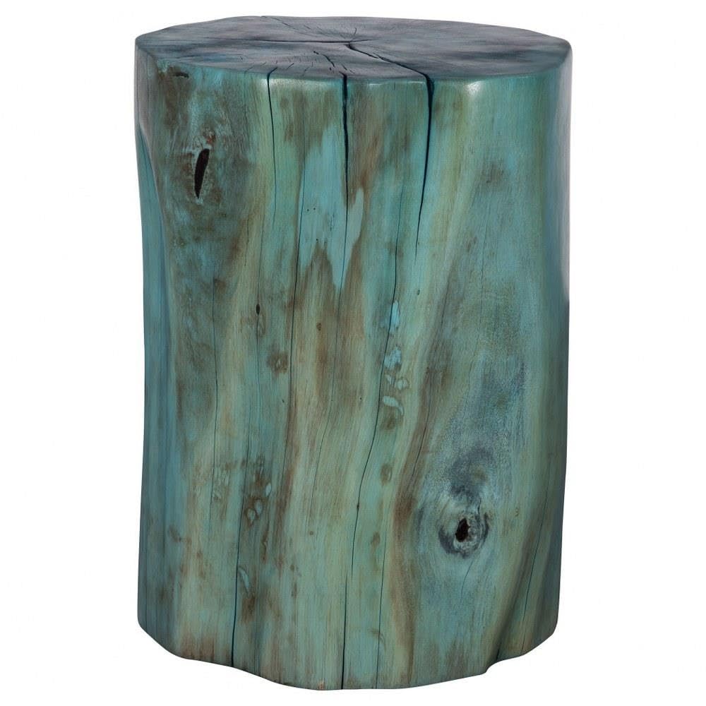 Blue/Green Accent Stool D47723