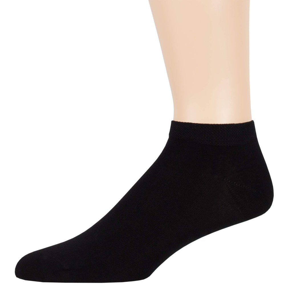 Men Viscose from Bamboo Ankle Socks 6 Pack J3911