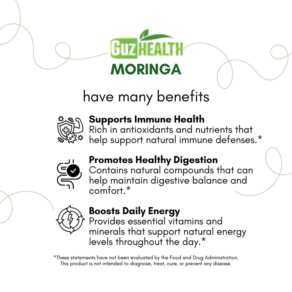Moringa Oleifera 2000mg Capsules 120 Count C1021