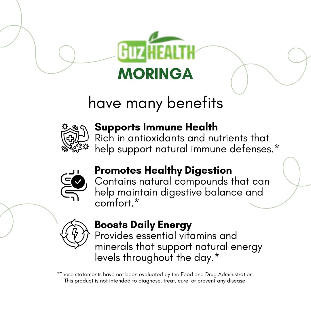 Moringa Oleifera 2000mg Capsules 120 Count C1021