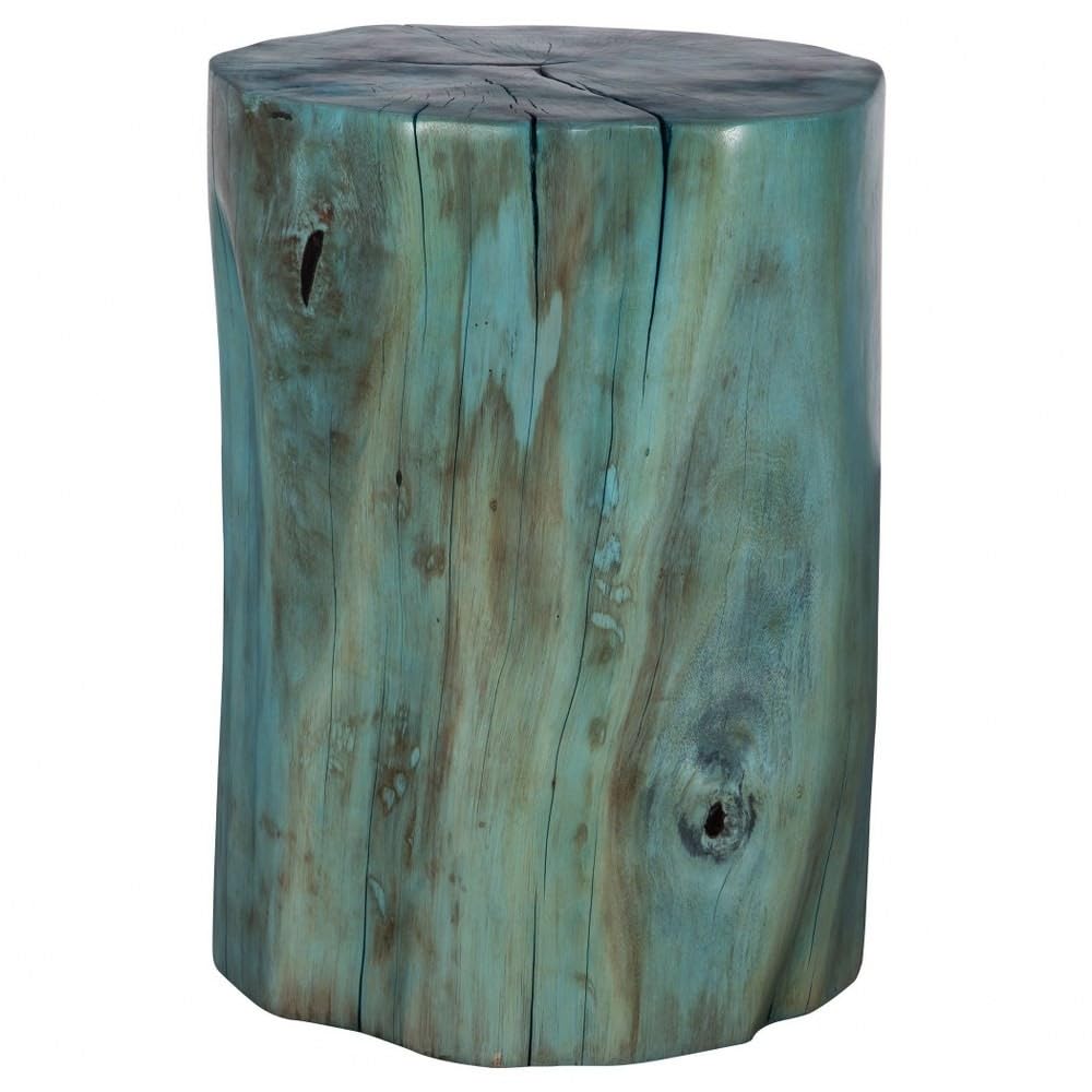 Blue/Green Accent Stool D47723