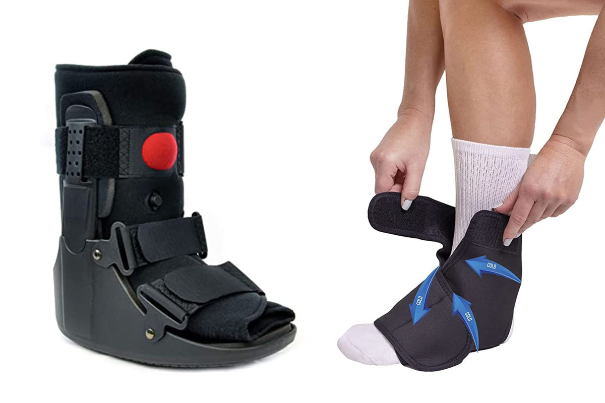Short CAM Walker Boot with Reusable Ice Pack Z5401