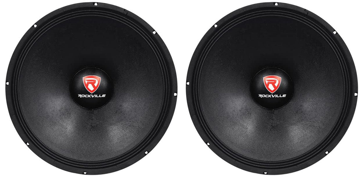 18" Replacement Subwoofer, 8 Ohm, 2-Pack T1079