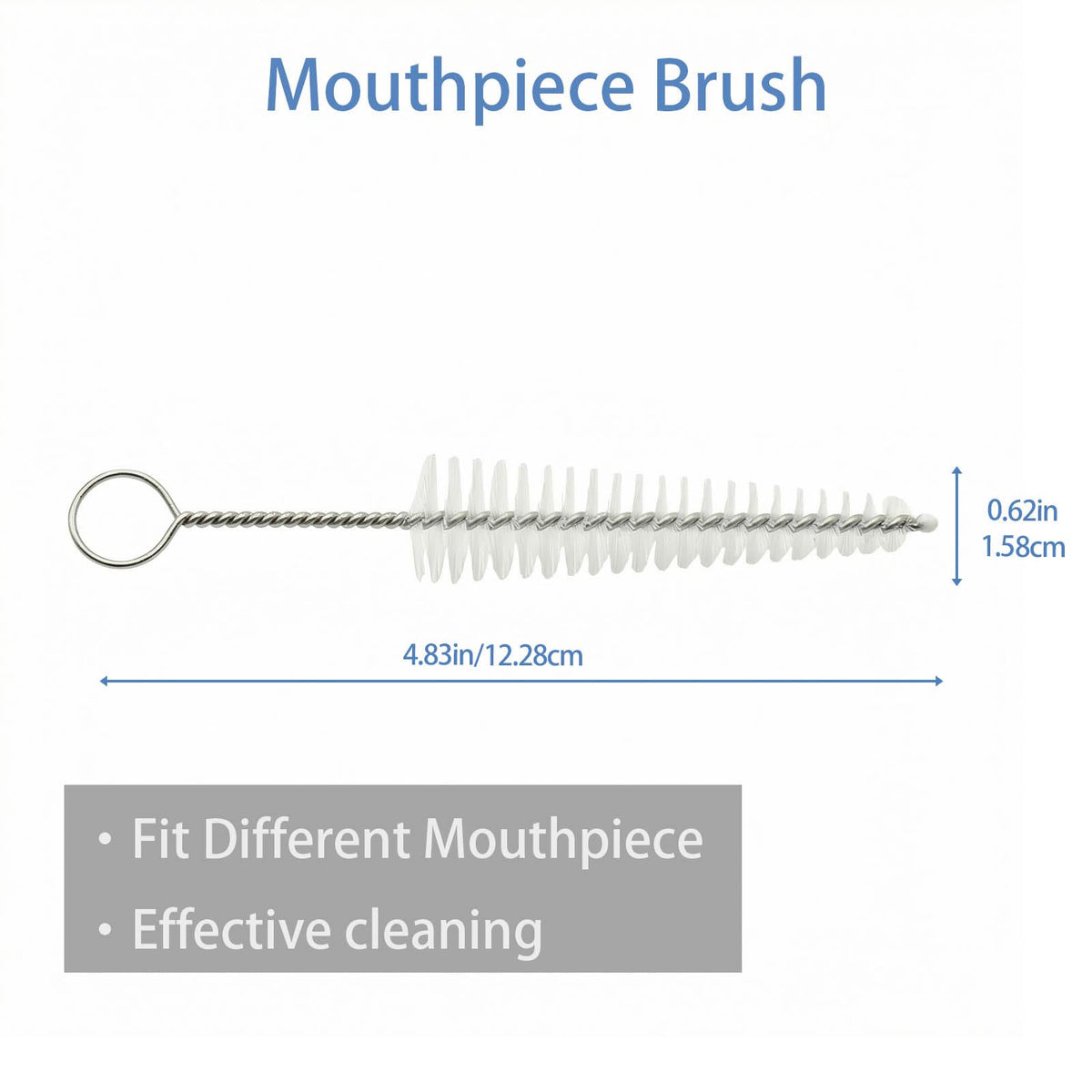 Trumpet Cleaning Kit with Valve Oil, Slide Grease, Brushes & Cloth L686414
