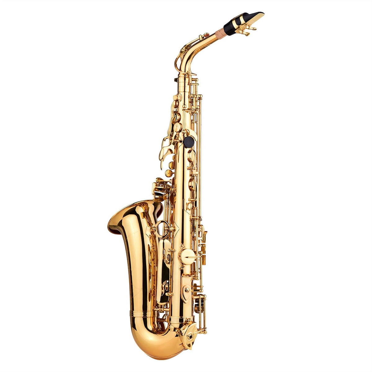 E Flat Alto Saxophone Brass Gold Lacquer J738