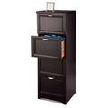Espresso 4-Drawer Vertical File Cabinet J436894