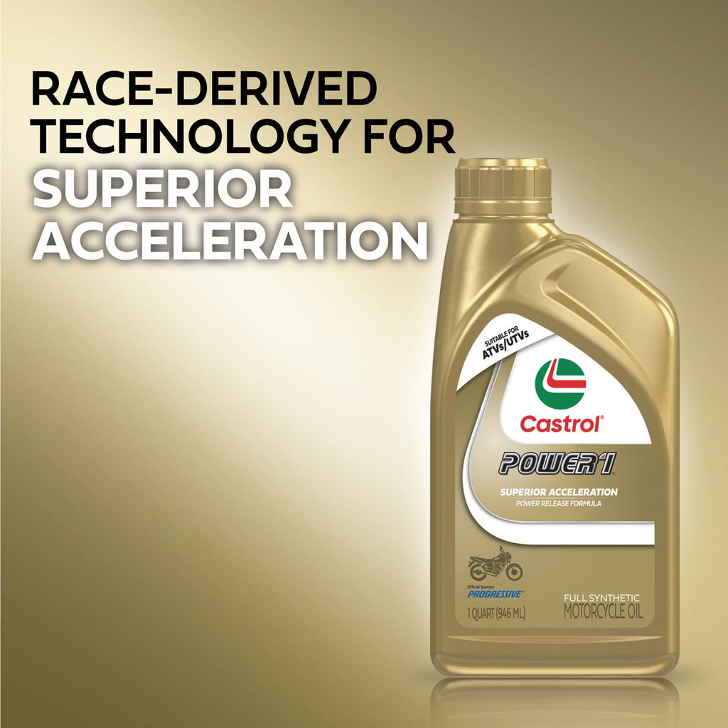 10W-40 Full Synthetic Motorcycle Oil V4868