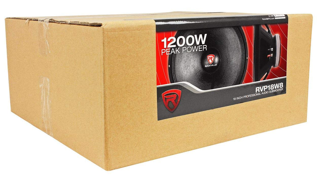 18" Replacement Subwoofer, 8 Ohm, 2-Pack T1079