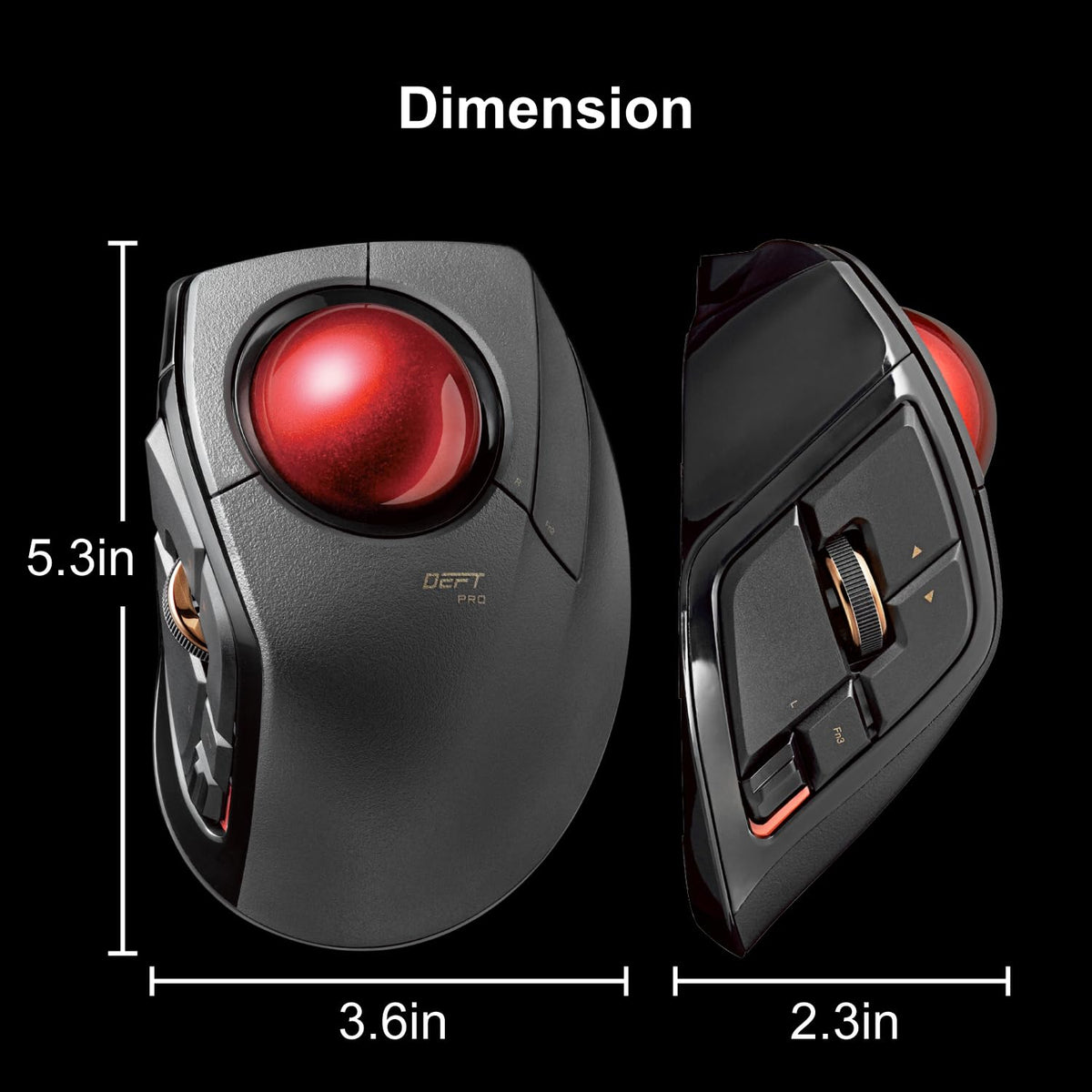 Trackball Mouse D200