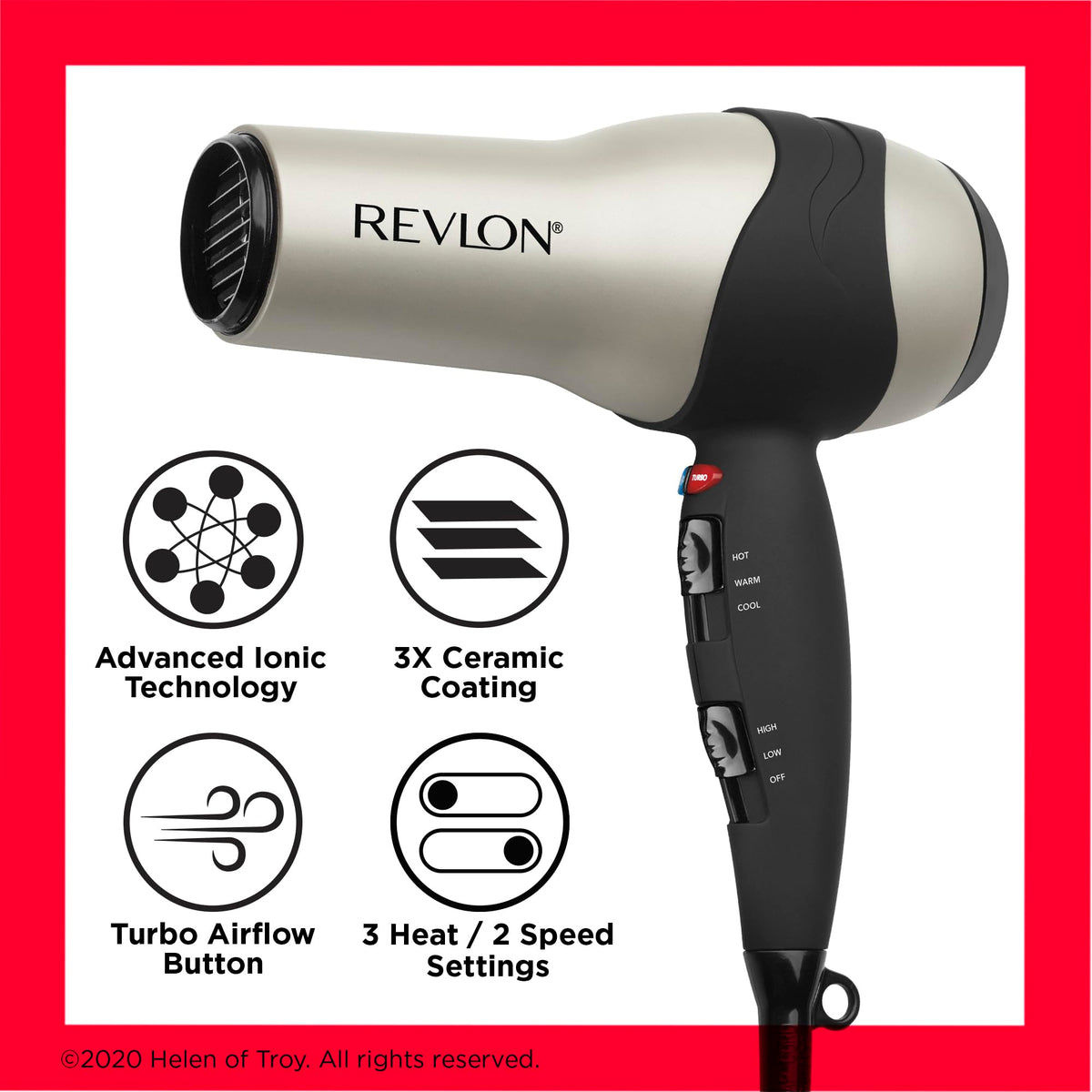 1875 Watts Fast Dry Hair Dryer G7179
