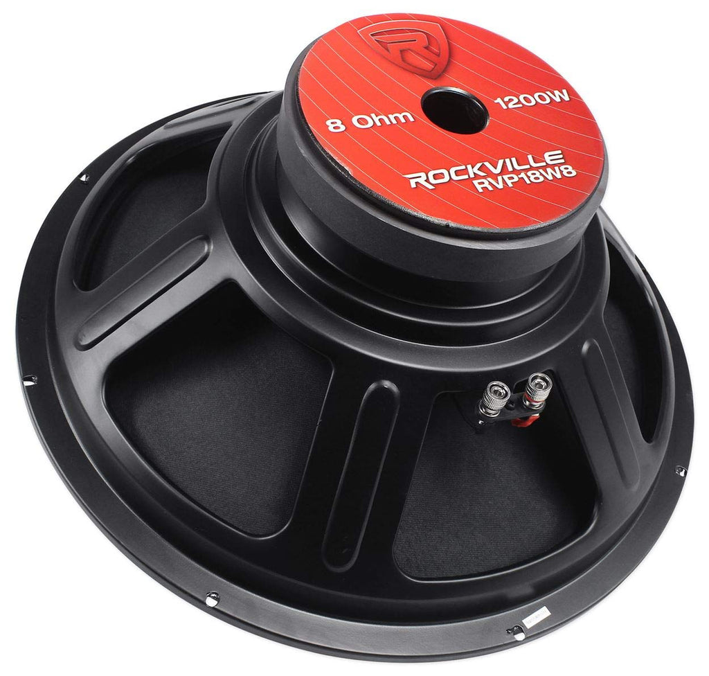 18" Replacement Subwoofer, 8 Ohm, 2-Pack T1079