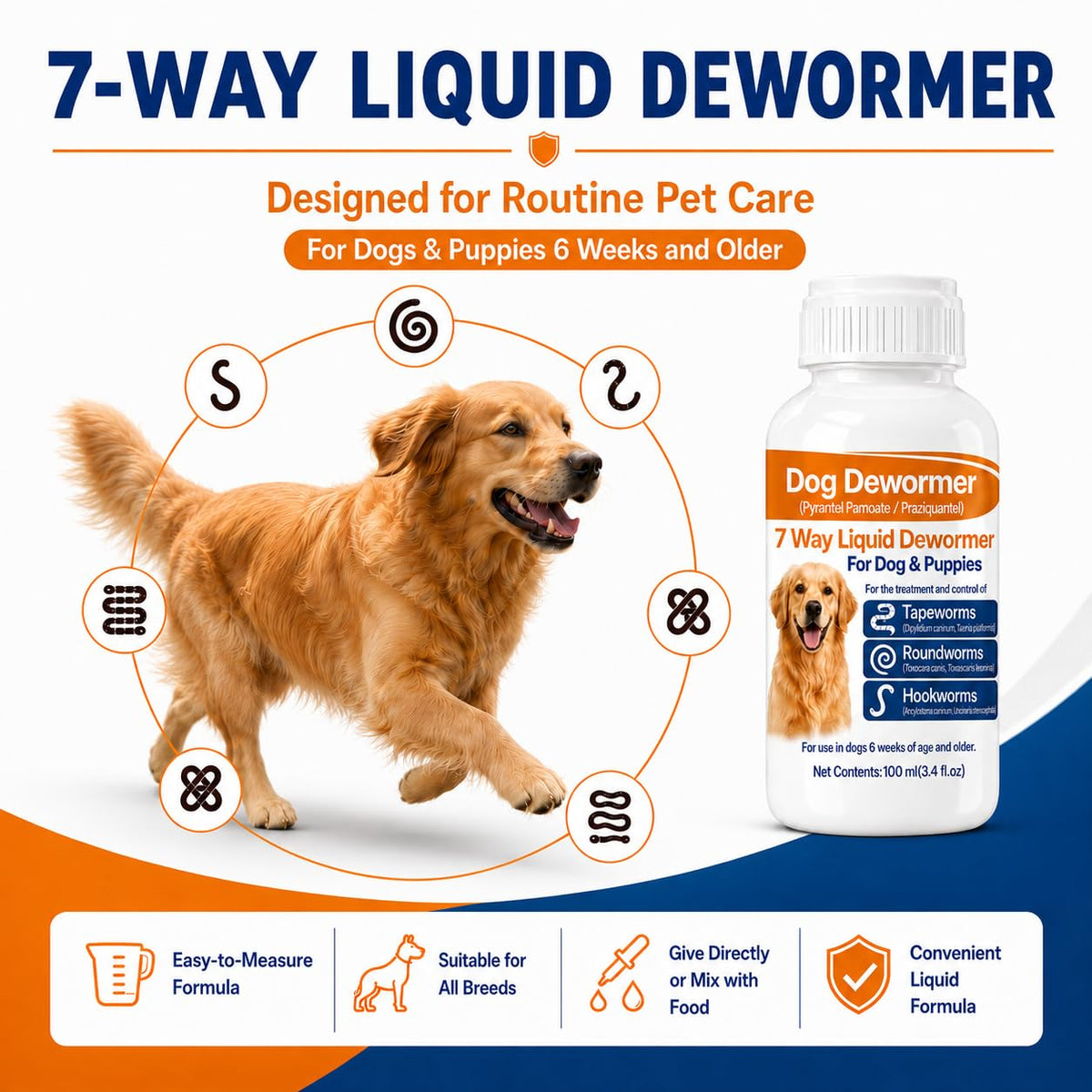 7 Way Dog Dewormer X259890