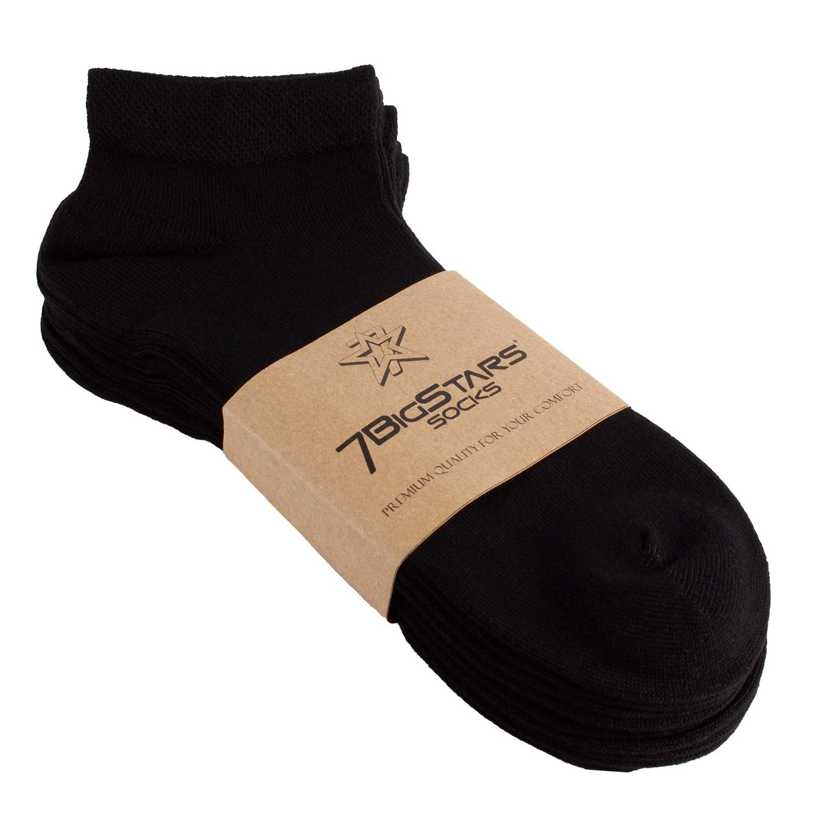 Men Viscose from Bamboo Ankle Socks 6 Pack J3911