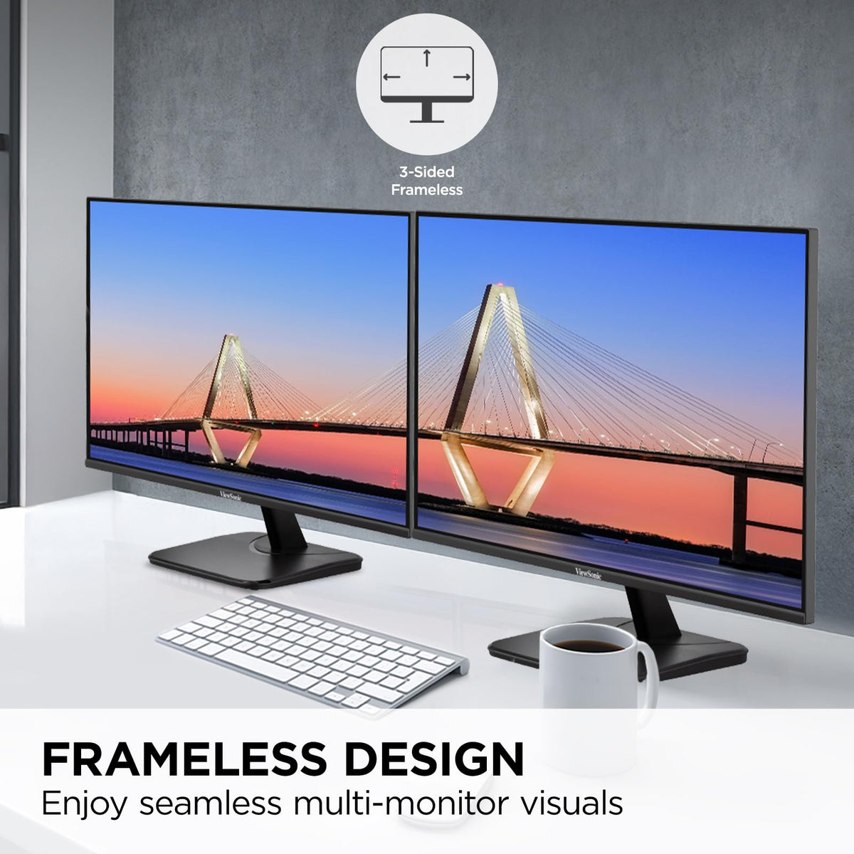 24 Inch 1080p IPS Computer Monitor Z415098