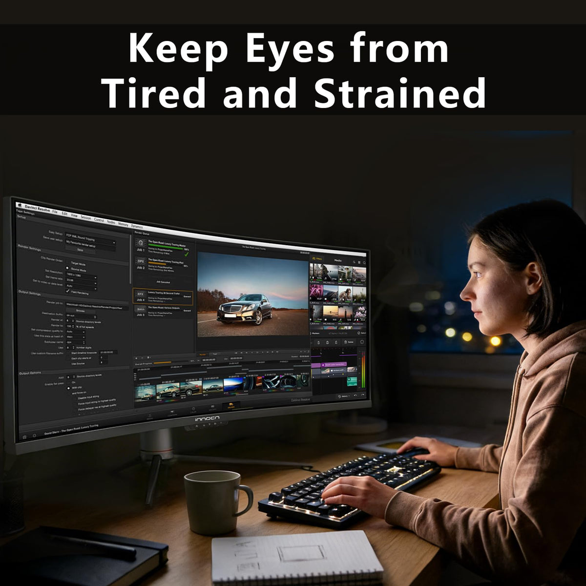 49" Curved Ultrawide Gaming Monitor 144Hz H5927