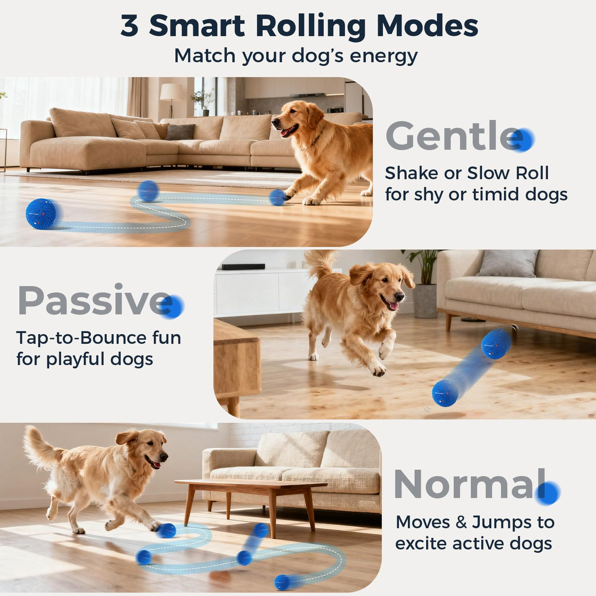 2-Pack Interactive Washable Dog Ball L26331