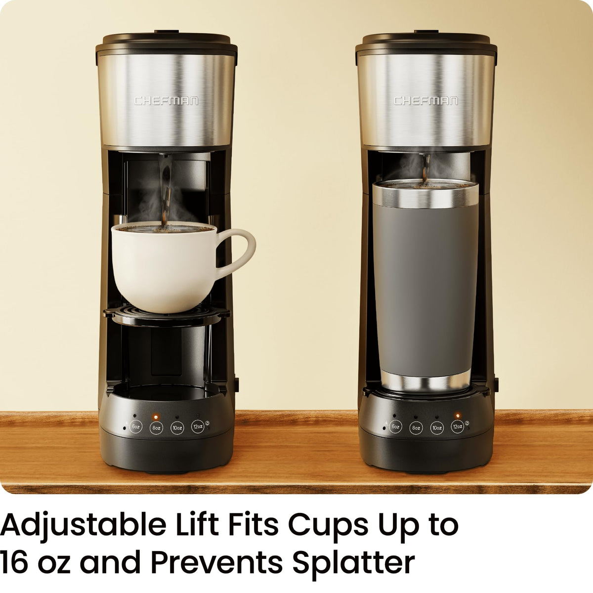 Single Serve Coffee Maker with 40oz Water Reservoir Q494