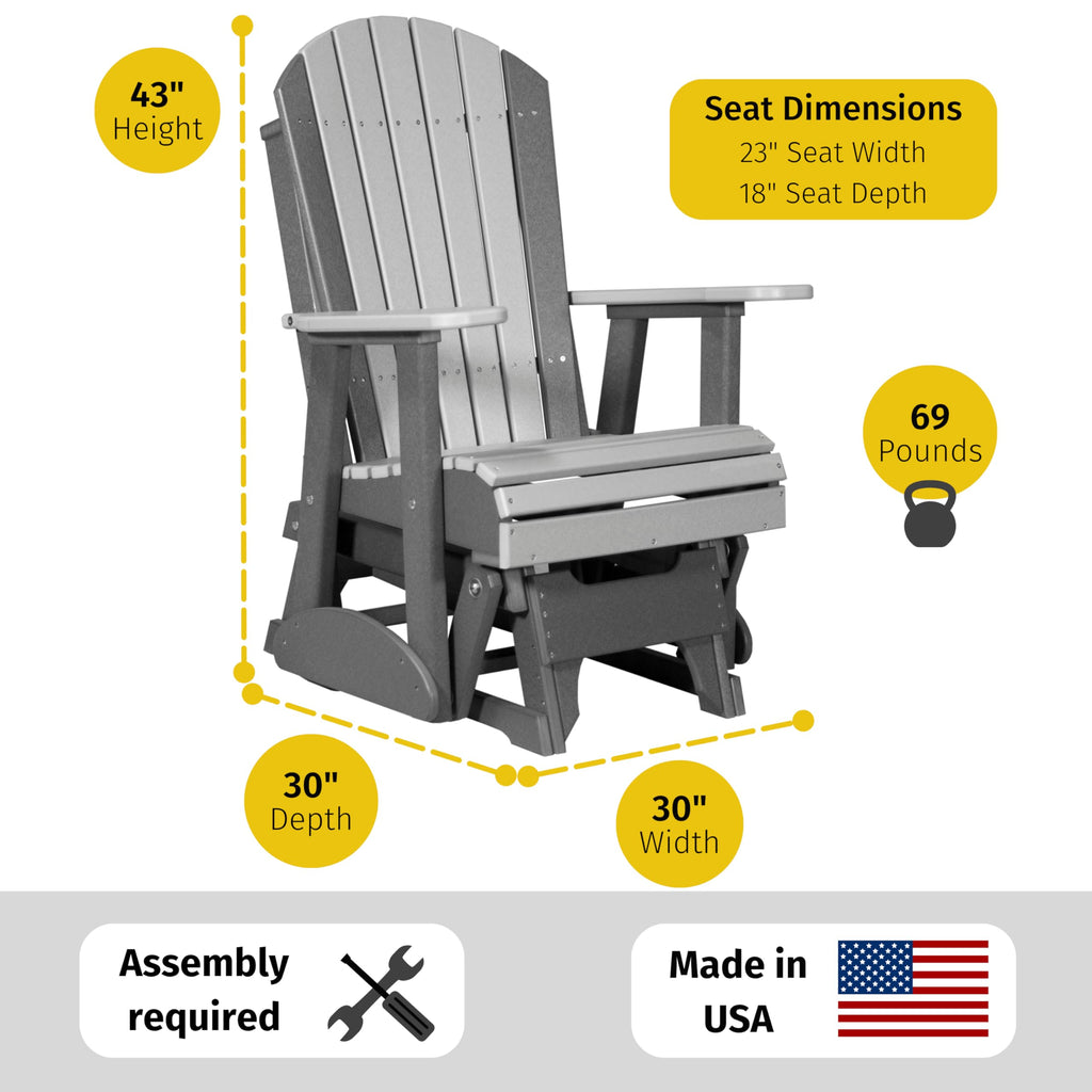 Adirondack Glider Chair K3729