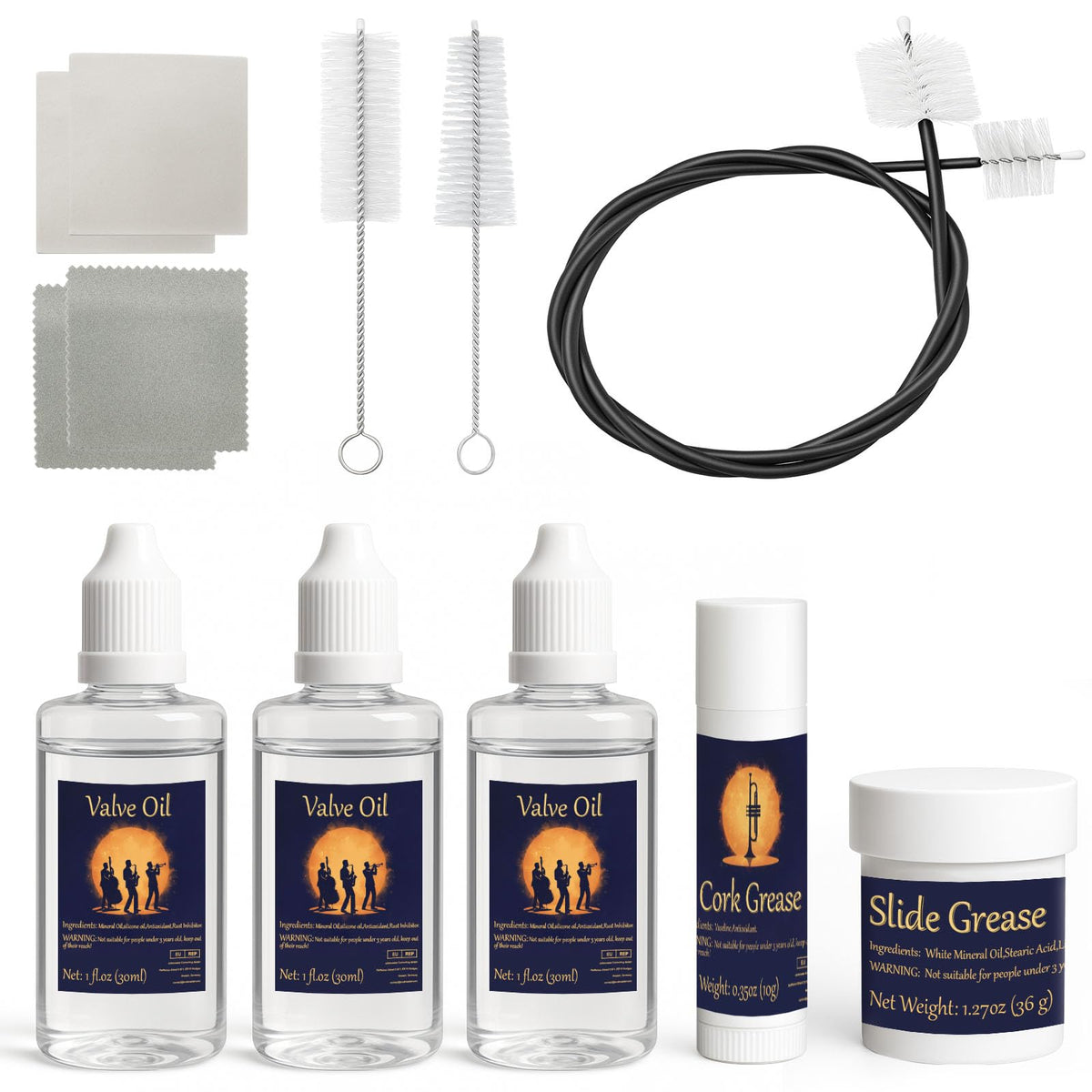 12pcs Trumpet Cleaning Kit T580528