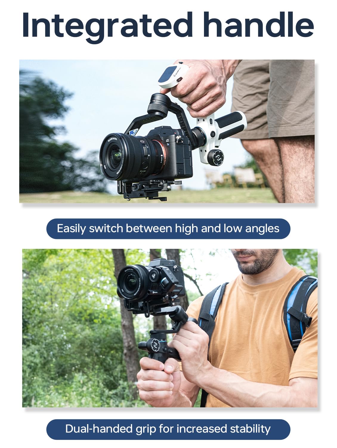 3-Axis Gimbal Stabilizer for Cameras & Smartphones C123612