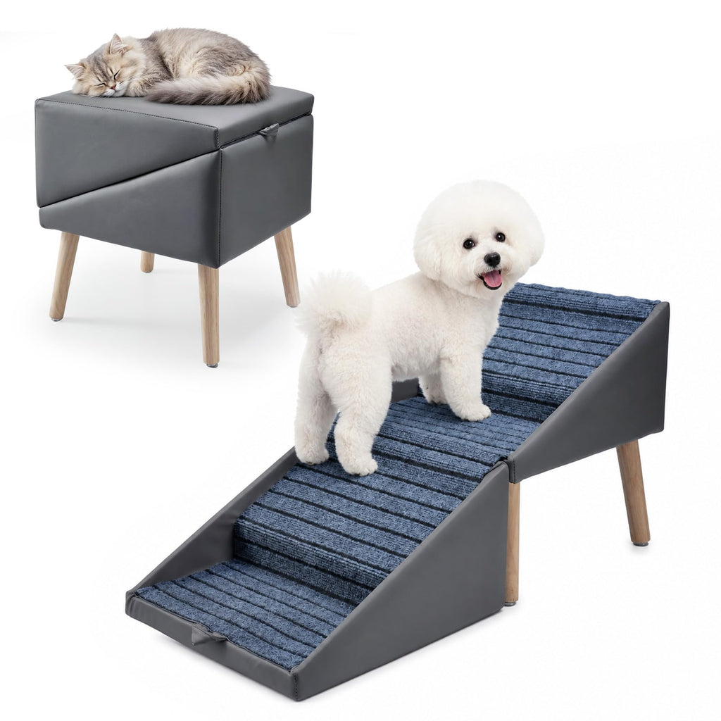Foldable 4 Steps Non-Slip Pet Stairs Z3422