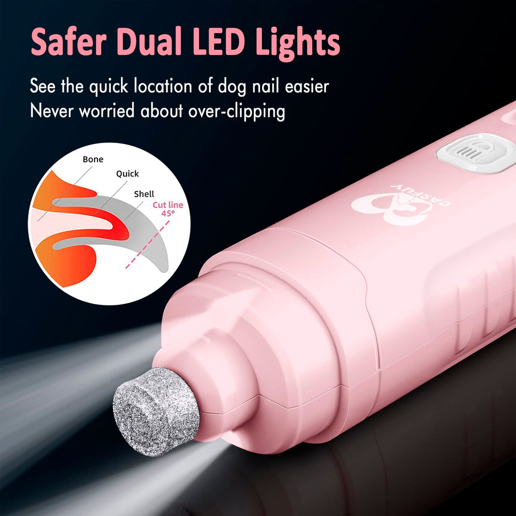 Dog Nail Grinder with 2 LED Light J26182