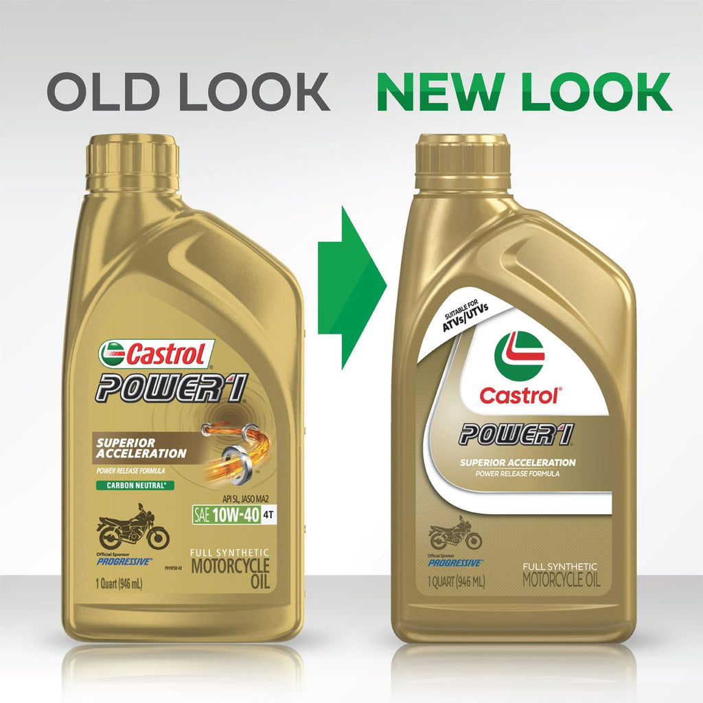 10W-40 Full Synthetic Motorcycle Oil V4868