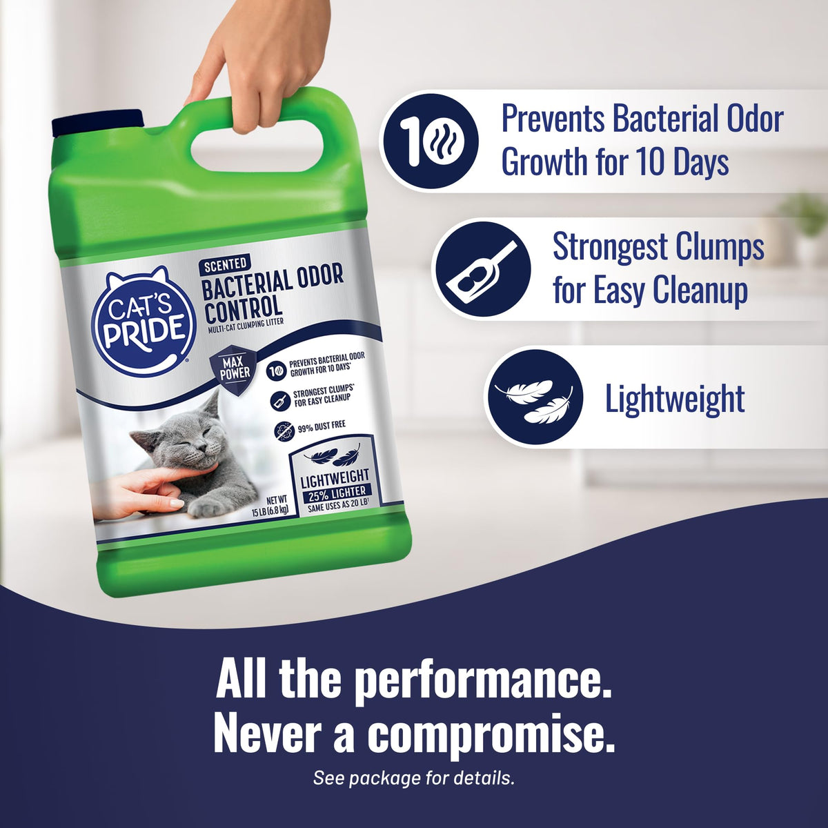 Clumping Litter Scented 15lb C3765