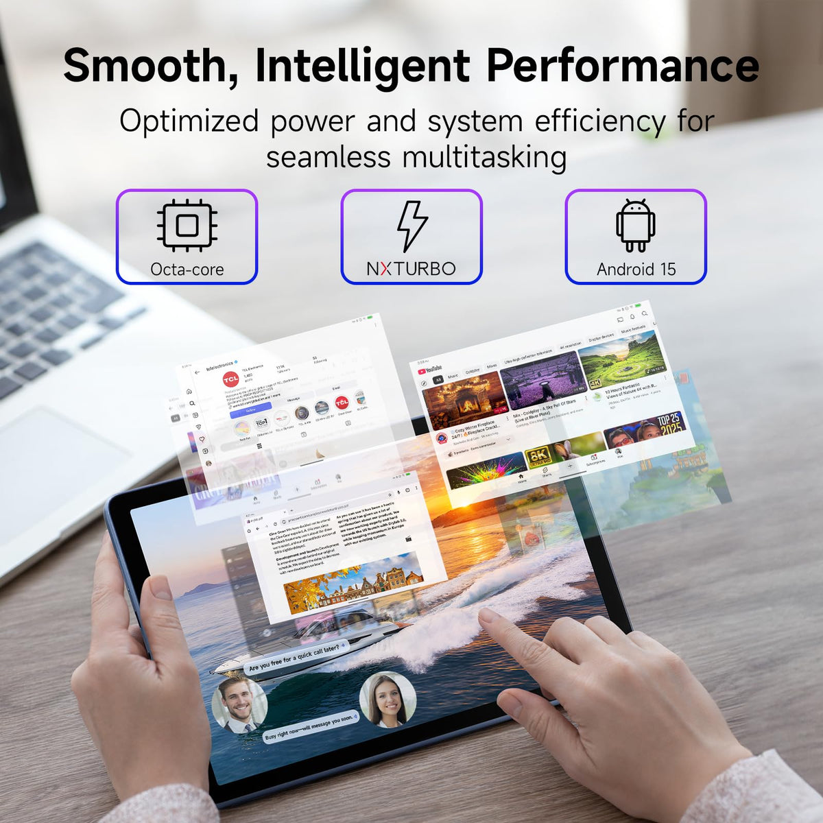 Android Tablet 10.1" FHD Display 4+128GB B1976