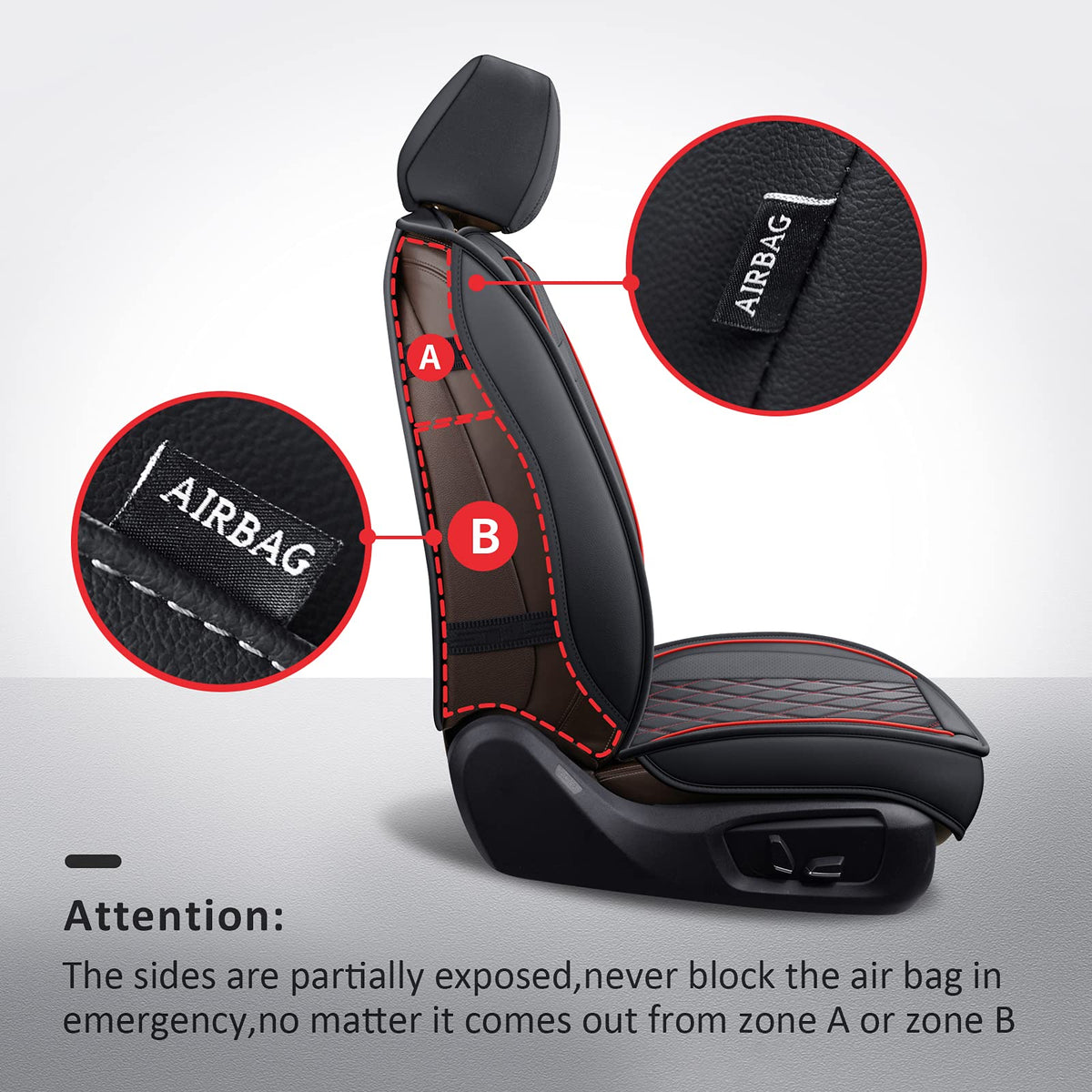 Waterproof Car Seat Covers Full Set F879