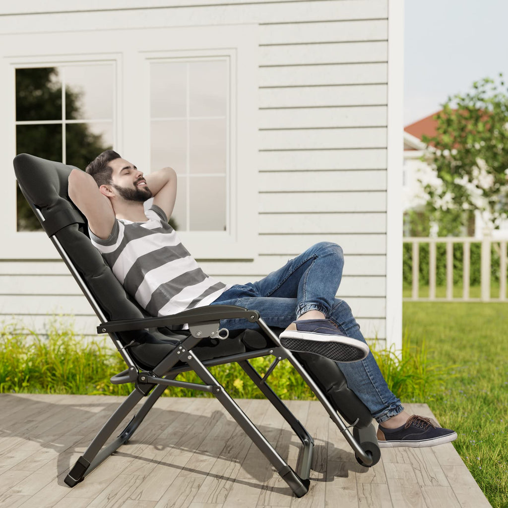 Oversized Zero Gravity Reclining Chair with Cushion I98118