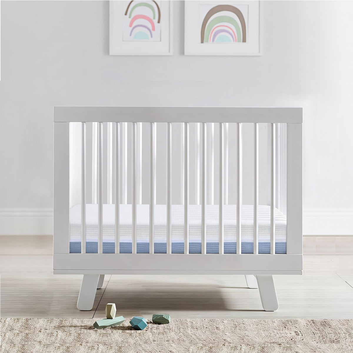 2-Sided Mini Crib Mattress 38"x24"x4" M487